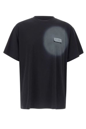 T-shirt in cotone nero MM6 MAISON MARGIELA | SH0GC0067M20048900